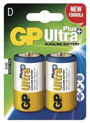Baterie GP 13AUP Ultra Plus Alkaline, R20, D, (Blistr 2ks) - 1