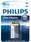 Baterie Philips Ultra Alkaline 6LR61, 9V (Blistr 1ks) - 1/2