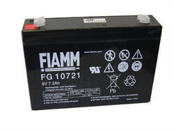 Olověný akumulátor Fiamm FG10721, 7,2Ah, 6V, (faston 187) - 1