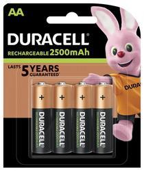 Baterie Duracell Stay Charged, HR6, AA, 2500mAh, nabíjecí, DURSTAYAA2400 (Blistr 4ks) - 1