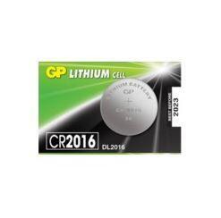 Baterie GP CR2016, Lithium, 3V, (Blistr 1ks) - 1