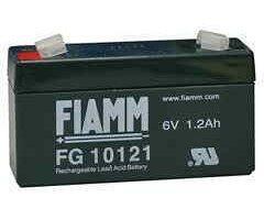 Olověný akumulátor Fiamm FG10121, 1,2Ah, 6V, (faston 187) - 1