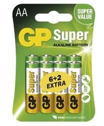 Baterie GP Super Alkaline, 15A, LR6, AA, 1013218000 (Blistr 8ks) - 1