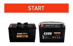 Autobaterie EXIDE Start, 12V, 90Ah, 900A, EN800