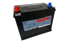 Autobaterie Akuma Komfort 12V, 75Ah, 640A, 7905550 - Japan Levá - 1