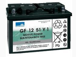 Trakční gelová baterie Sonnenschein GF 12 051 Y 1, 12V, 56Ah (C5/51Ah, C20/56Ah) - 1