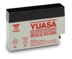 Záložní akumulátor (baterie) Yuasa NP 0,8-12 (0,8Ah, 12V) - 1