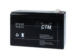 Akumulátor (baterie) CTM/CT 12-9L (9Ah - 12V - Faston 250) - 1