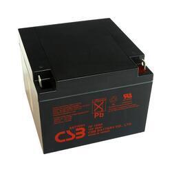Akumulátor (baterie) CSB GP12260, 12V, 26Ah, závit M5 - 1