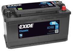 Autobaterie EXIDE Classic 12V, 90Ah, 720A, EC900 - 1