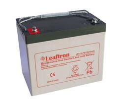 Akumulátor (baterie) Leaftron LTC12-75, 12V - 75Ah, cyklická - 1