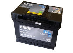 Autobaterie EXIDE Premium, 12V, 64Ah, 640A, EA640, Carbon Boost - 1