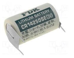 Baterie FDK CR14250SE-D, 3V, 850mAh, 1/2AA, Lithium, 1ks - 1