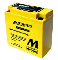 Motobaterie Motobatt MBT14B4 12V, 13Ah, 175A (YT14B-4, YT14B-BS) - 1