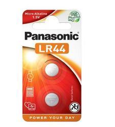 Baterie Panasonic Alkaline LR44, AG13, 357, 1,5V,  (Blistr 2ks) - 1