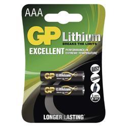 Baterie GP FR03, Lithium, AAA, 1022000412, (Blistr 2ks) - 1