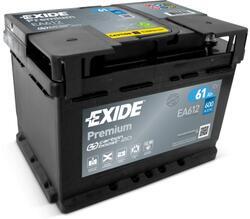Autobaterie EXIDE Premium, 12V, 61Ah, 600A, EA612, Carbon Boost - 1