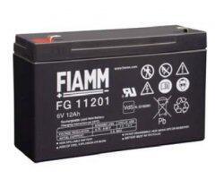 Olověný akumulátor Fiamm FG11201, 12Ah, 6V, (faston 187) - 1