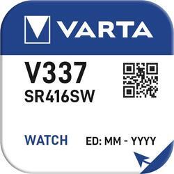 Baterie Varta Watch V 337, SR416SW, hodinková, (Blistr 1ks) - 1