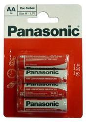 Baterie Panasonic zinco-carbon, R6RZ, AA, (Blistr 4ks) výprodej 08/2019 - 1