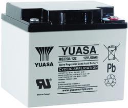 Trakční baterie Yuasa REC50-12I (12V/50Ah)  - 1