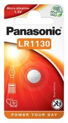 Baterie Panasonic LR1130, LR54, 389, 390, AG10, 189, Alkaline, 1,5V, (Blistr 1ks) - 1