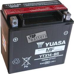 Motobaterie YUASA YTX14-BS, 12V, 12Ah - 1