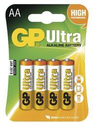 Baterie GP 15AU Ultra Alkaline, R6, AA, (Blistr 4ks) - 1