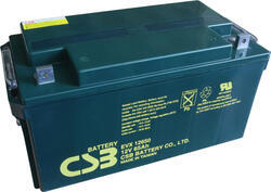 Akumulátor (baterie) CSB EVX12650, 12V, 65Ah, šroubová spojka M6 - 1