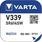Baterie Varta Watch V 339, SR614SW, hodinková, (Blistr 1ks) - 1/3