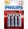 Baterie Philips LR6, AA, Power Alkaline, (Blistr 4ks) - 1/2