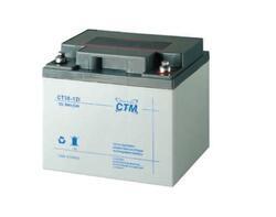 Akumulátor (baterie) CTM/CT 12-38 (38Ah - 12V - závit M6) - 1