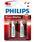 Baterie Philips LR14, C, Power Alkaline, (Blistr 2ks) - 1/2