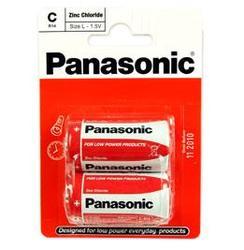 Baterie Panasonic zinco-carbon, R14RZ, C, (Blistr 2ks) výprodej 11/2019 - 1