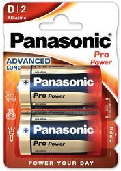 Baterie Panasonic Pro Power, LR20, D, (Blistr 2ks) - 1