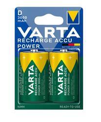 Baterie Varta Recharge Accu Power HR20, 56720 101 402, D, 3000mAh, nabíjecí, (Blistr 2ks) - 1