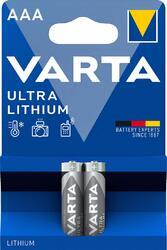 Baterie Varta Ultra Lithium, 6103, AAA, (Blistr 2ks) - 1