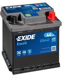 Autobaterie EXIDE Excell 12V, 44Ah 400A, EB440 - 1