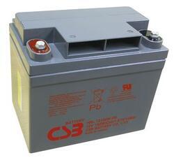 Akumulátor (baterie) CSB HRL12150W, 12V, 37,5Ah, závit M6 - 1