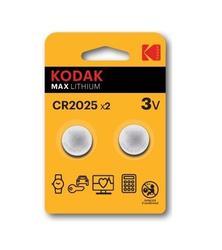 Baterie Kodak Max CR2025, Lithium, 3V, (Blistr 2ks) - 1