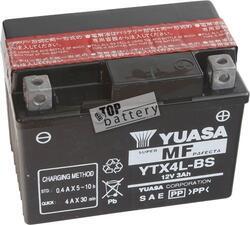 Motobaterie YUASA YTX4L-BS, 12V, 3Ah - 1