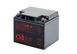 Akumulátor (baterie) CSB GPL12400, 12V, 40Ah, šroubová spojka  M5,M6 - 1