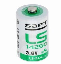 Baterie Saft LS14250, 3,6V, (velikost 1/2AA), 1200mAh, Lithium, 1ks
 - 1