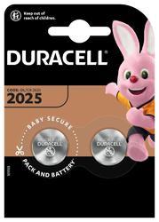 Baterie Duracell CR2025, Lithium, 3V, (Blistr 2ks) - 1