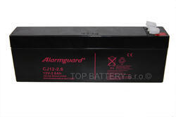 Baterie (akumulátor) ALARMGUARD CJ12-2.6, 12V, 2,6Ah - 1