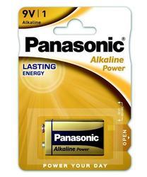 Baterie Panasonic Alkaline Power, 6LR61, 9V, (Blistr 1ks) - 1