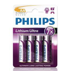 Baterie Philips FR6, AA, Lithium Ultra, (Blistr 4ks) - 1