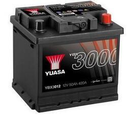 Autobaterie Yuasa YBX3000, 52Ah, 12V, 450A (YBX3012) - 2