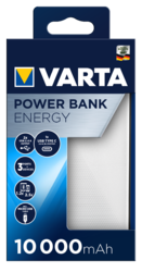 PowerBanka Varta Energy 57976101111, Li-Pol, 10 000mAh, bílá - 2