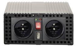 Měnič napětí Voltcraft MSW 1200-24-F, USB, CZ zásuvka - 2